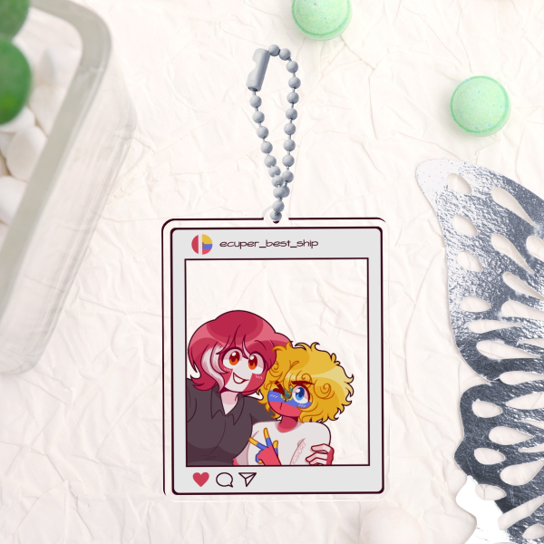 CH: EcuPer IG Post - Acrylic Keychain