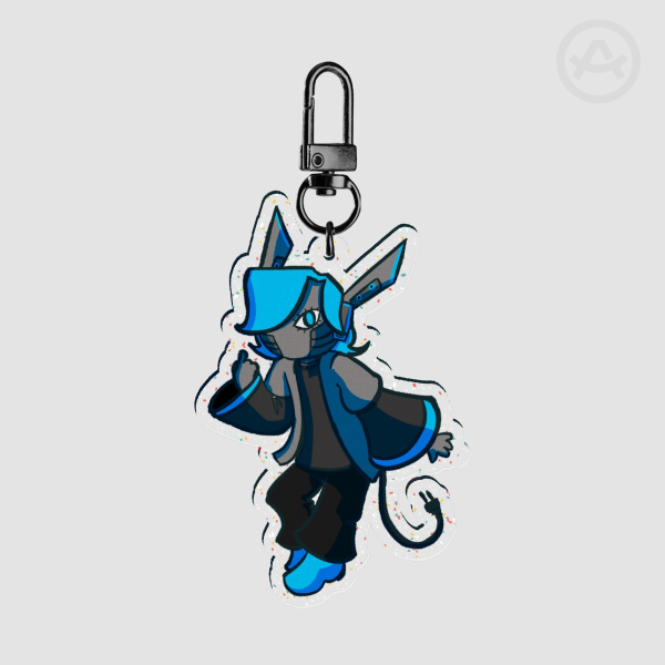 ANDREW2002 GLITTER KEYCHAIN (◕‿◕)♡ (Minecraft Arg)