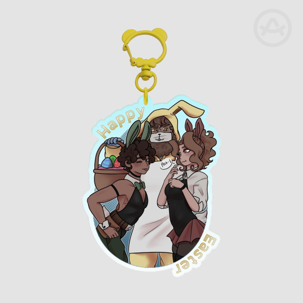 Bloody Delights - Varessa, Kalin and Gavert || Easter Keychain