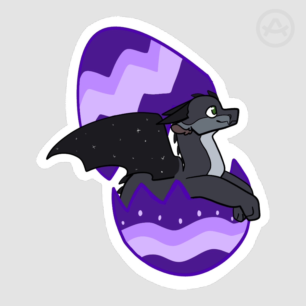 Starflight Easter Sticker