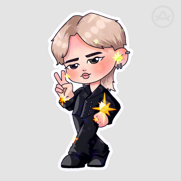 BTS JIMIN ARIRANG | Die Cut Stickers