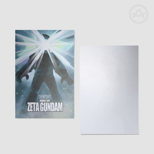 Zeta Gundam The Thing Parody Postcard Print