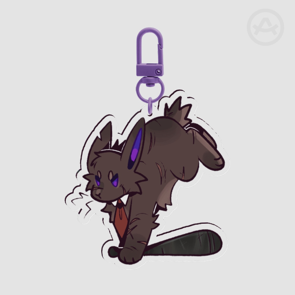 Heathcliff Critter Keychain