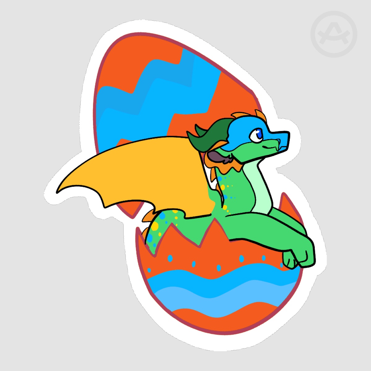 Glory Easter Sticker