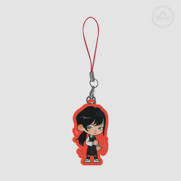 Colored Edge Acrylic Keychains