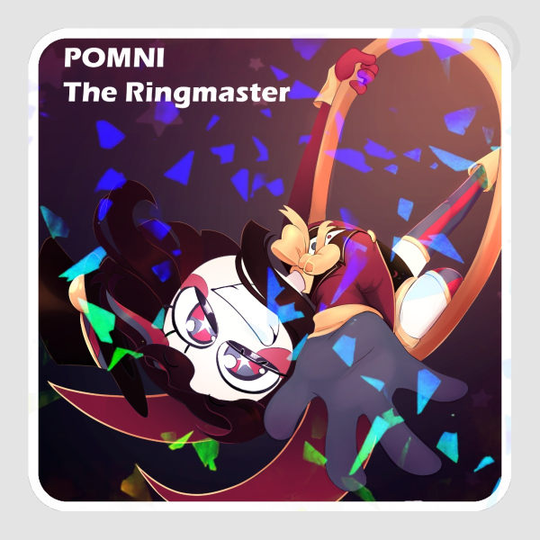 Digital Circus RC Au Pomni The Ringmaster Sticker