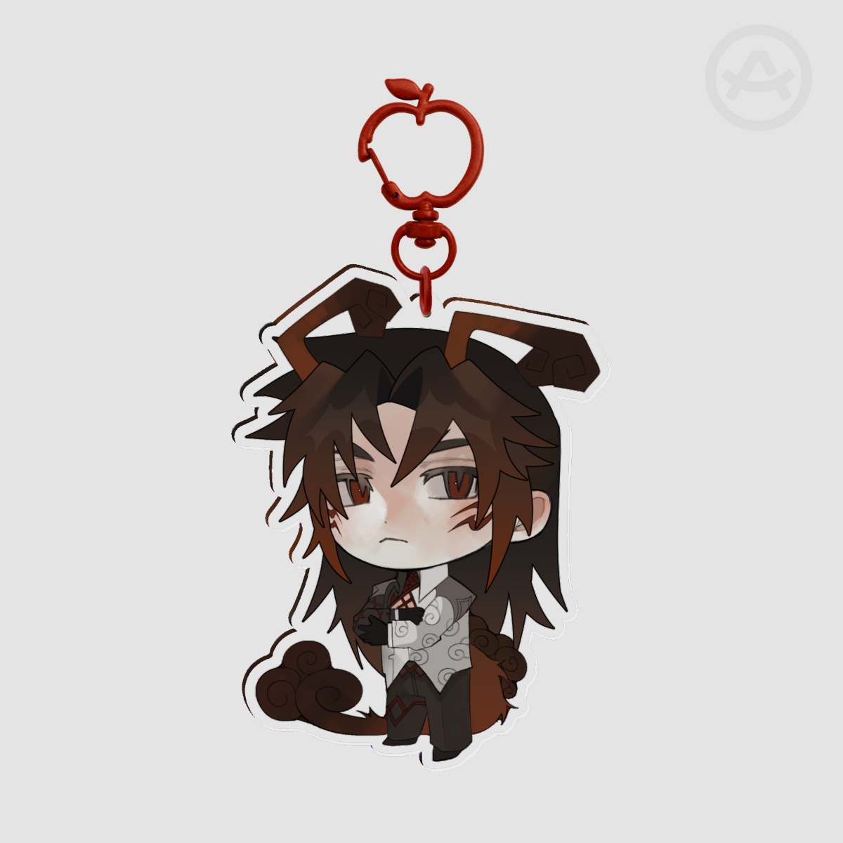 Zhulong Inoyama Clear Acrylic Keychain