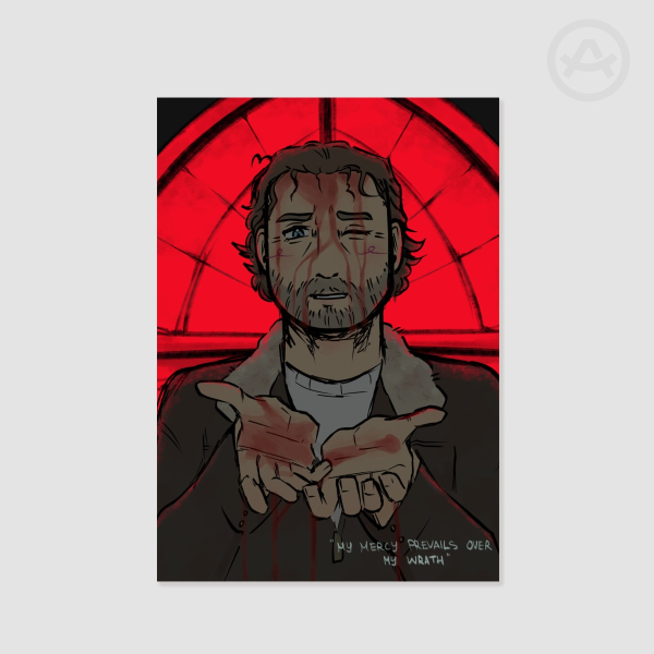 TWD Rick Print