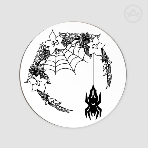 Crescent Web - Coaster