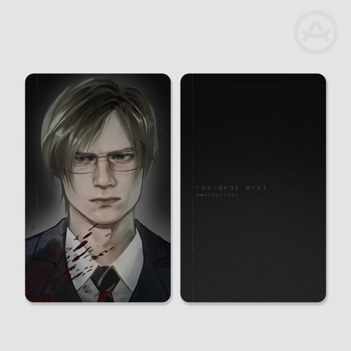 ALL SUITED UP: Leon S. Kennedy Silver Photocard