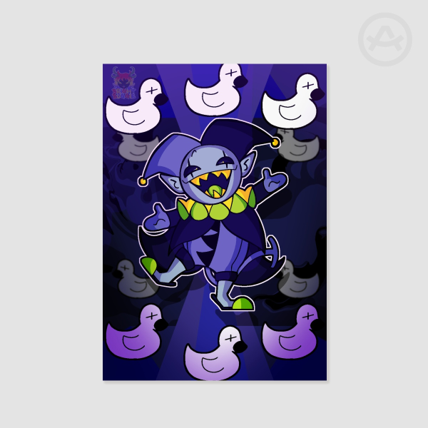 Jevil Poster (8 x 11)