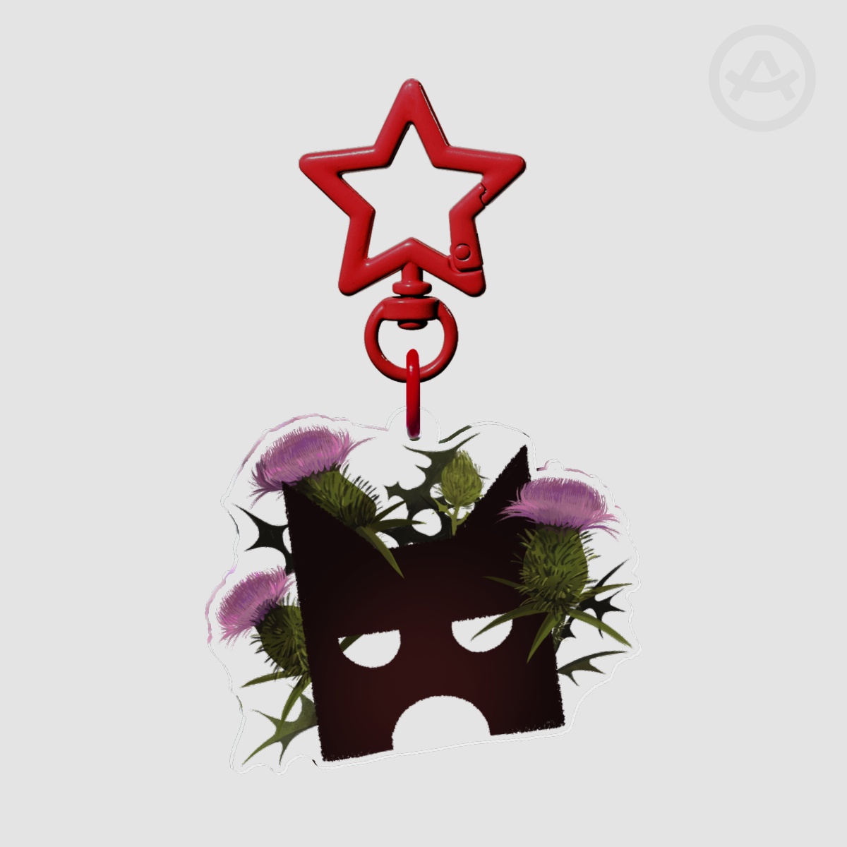 Shadowclan warrior cats keychain