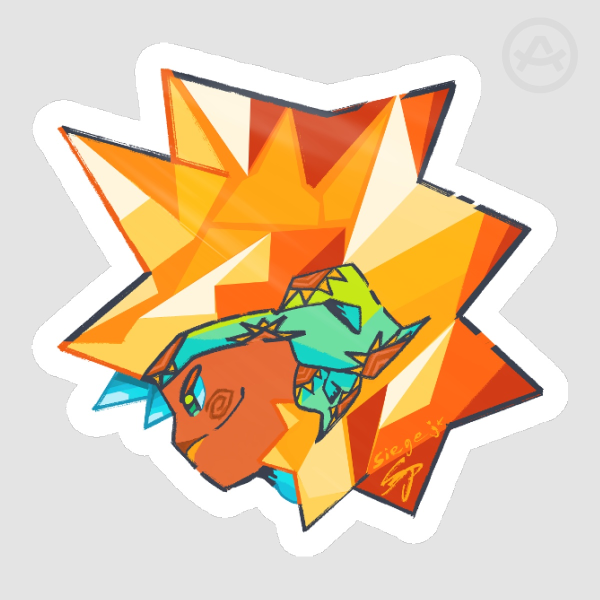 Shining Kid Sticker