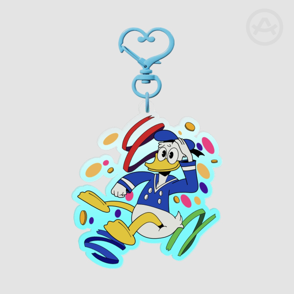 Character Acrylic Keychains - Donald Duck