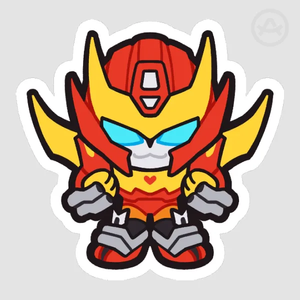 MTMTE Rodimus Mini Sticker