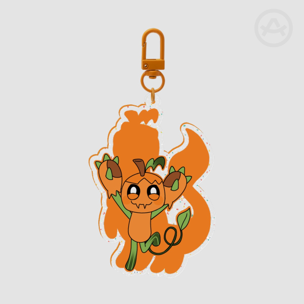 Gourdy glitter Keychain