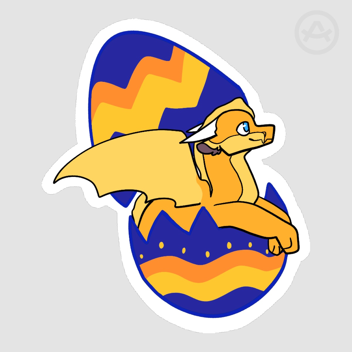 Sunny Easter Sticker