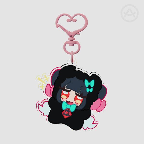 Nangong Yu Glitter Keychain