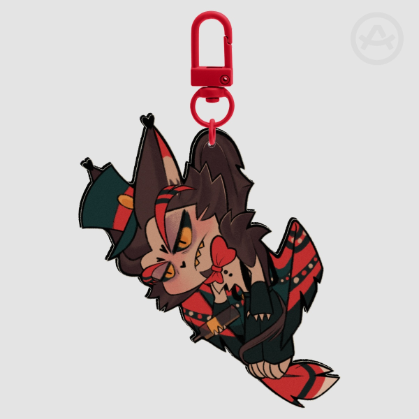 Yoink'd Husk - Full Bleed Double Sided Wooden Charm