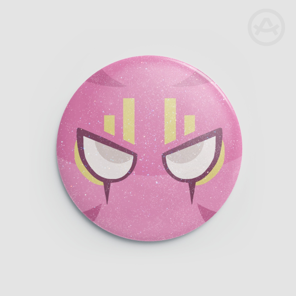 [RW] Five Pebbles Face Pin