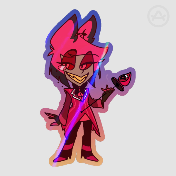 Alastor Holo Light sticker