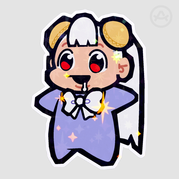 STUPID INGRID BABY STICKER (7.4x10.2cm sticker)