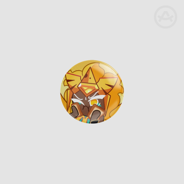 Idiot Golden Cheese Sandwich Badge