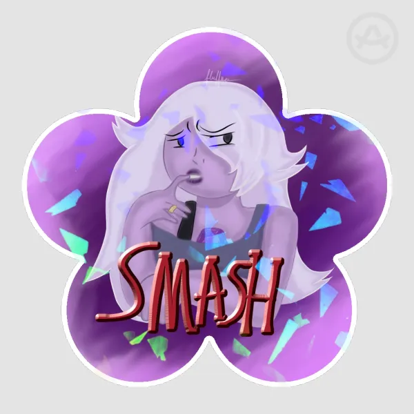 Amethyst sticker