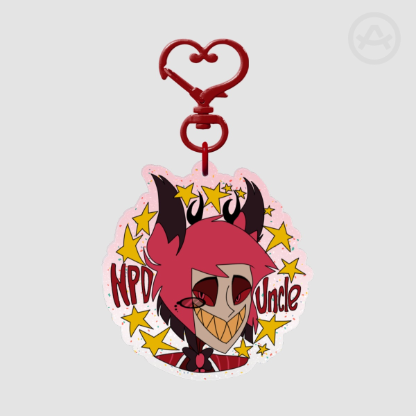 Alastor NPD Uncle Acrylic Keychains