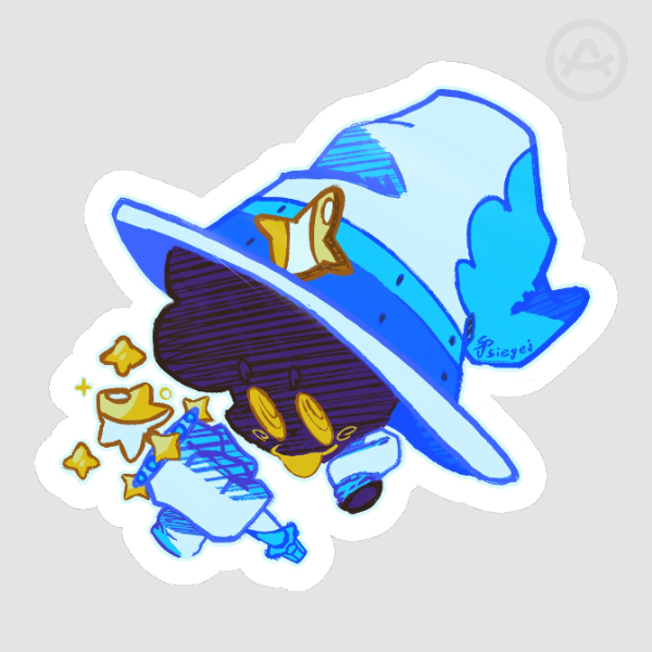 Black Mage Sticker