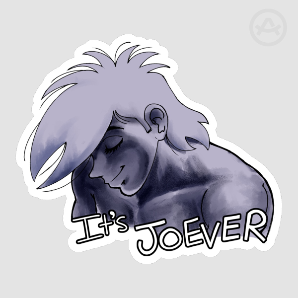 Ashita no JOEVER Matte Sticker