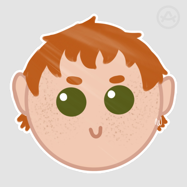 Autumn sticker