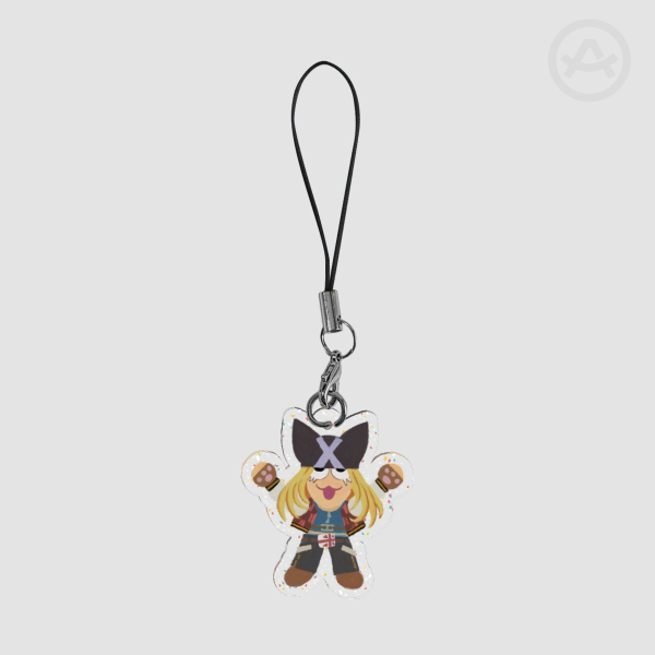 NyAxl Low Glitter Acrylic Phone Charm