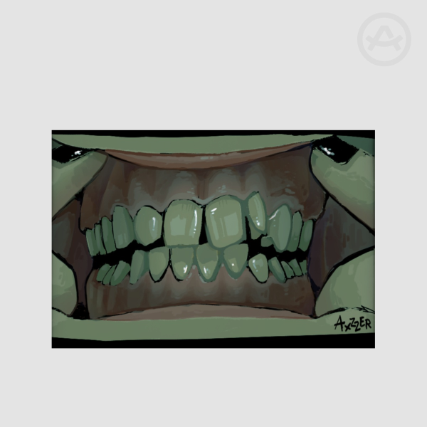 Teeth Badge (different color)