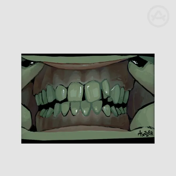 Teeth Badge (different color)
