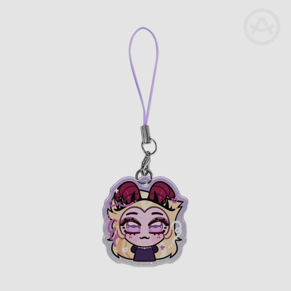 Lilith || Epoxy Glitter 4cm Charm