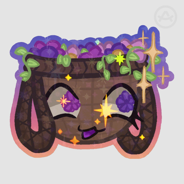 Bassie Bloomington || Dandy's World Die Cut Sticker