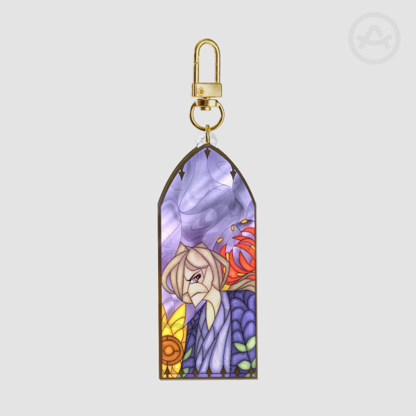 Isao - Stained Glass || OC || Ripple Acrylic Keychains
