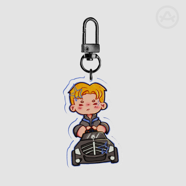 Stray Kids Bang Chan Clear Acrylic Keychains