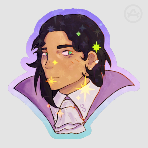 Occtis Tachonis (Critical Role 4) | Die Cut Stickers