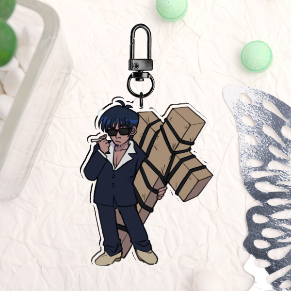 Wolfwood || Clear keychain