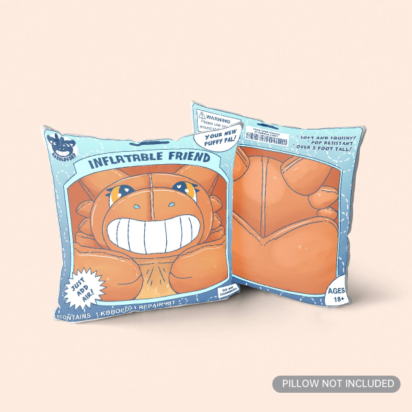 Goldfish Inflatable Friend Pillowcase