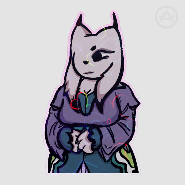 Lady Ethereal || Nine Sols Die Cut Sticker