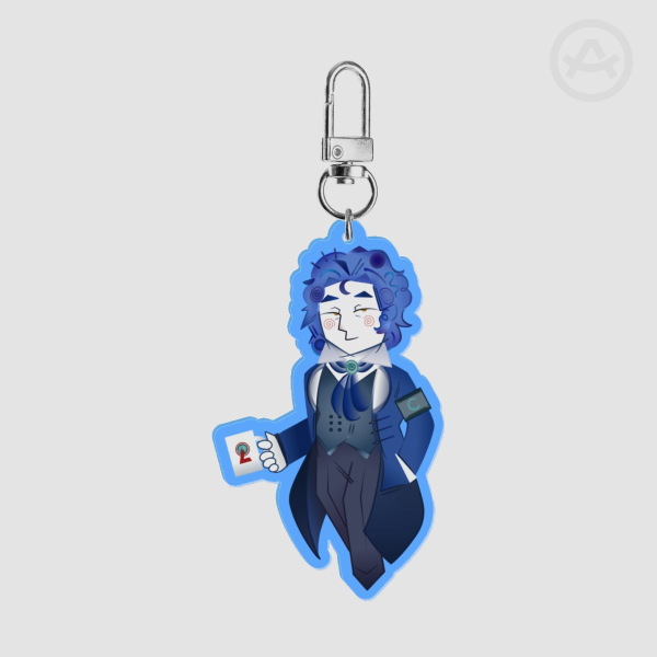 [Lobotomy Corporation] "Abstract" Chesed - Colored Edge Acrylic Keychain
