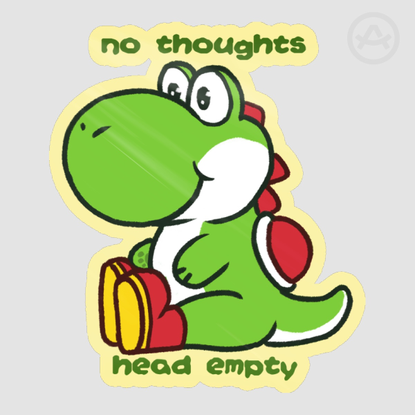 No thoughts, Head Yoshi