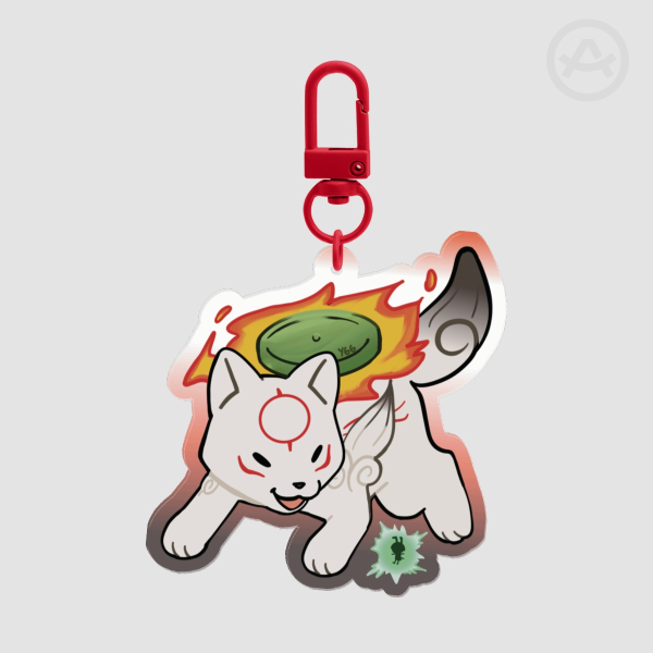 Okamiden Acrylic Keychains