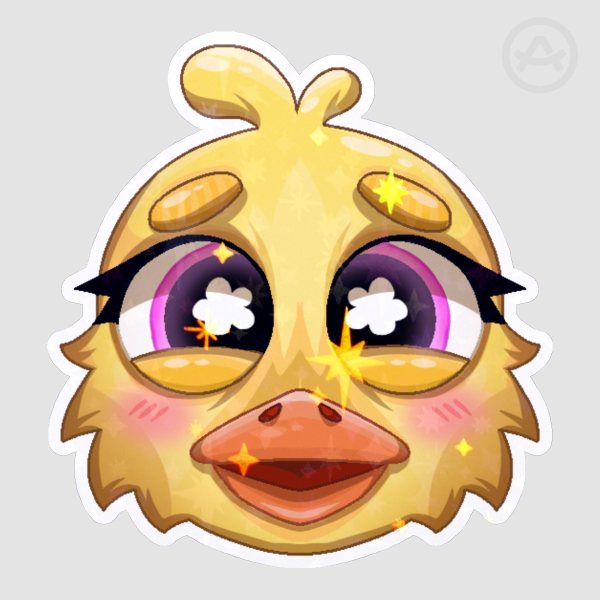 Chica Sticker - FNAF
