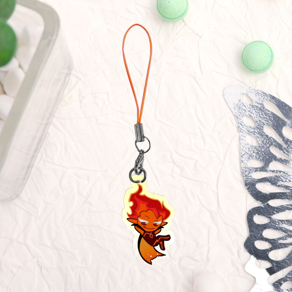 Fire Spirit phone charm