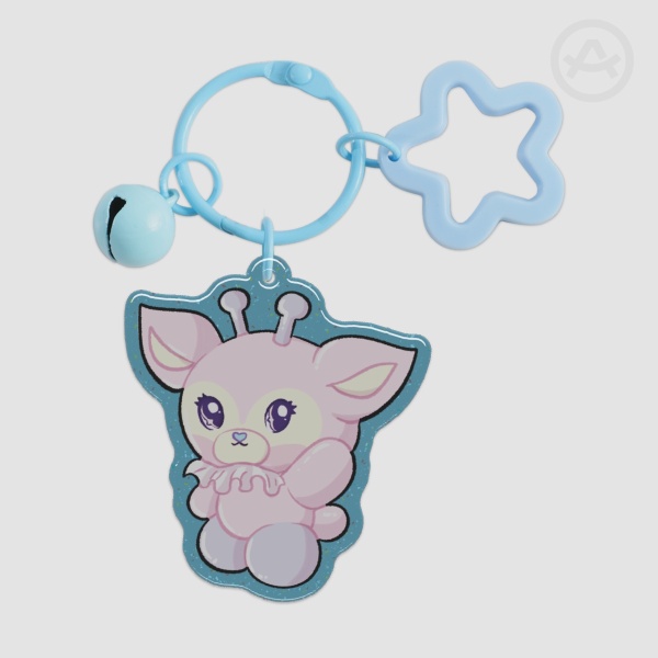 NMIXX Sullyoon - Epoxy Glitter Acrylic Keychains