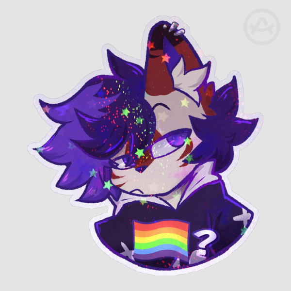 Jack0gay holo sticker